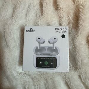 AEMAI‎ Pro 6S ANC ENC Wireless Bluetooth Earbuds w/ Touch Screen Case